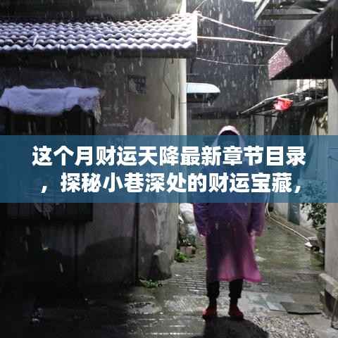 探秘小巷深处的财运宝藏,本月财运天降与神秘特色小店的魅力