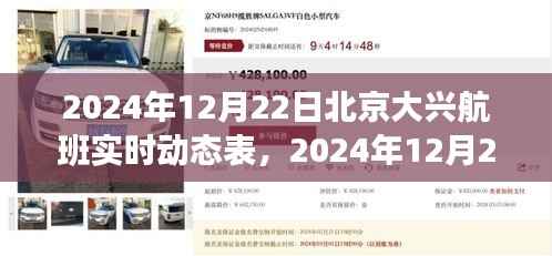 2024年12月22日北京大兴航班实时动态表及查询步骤指南