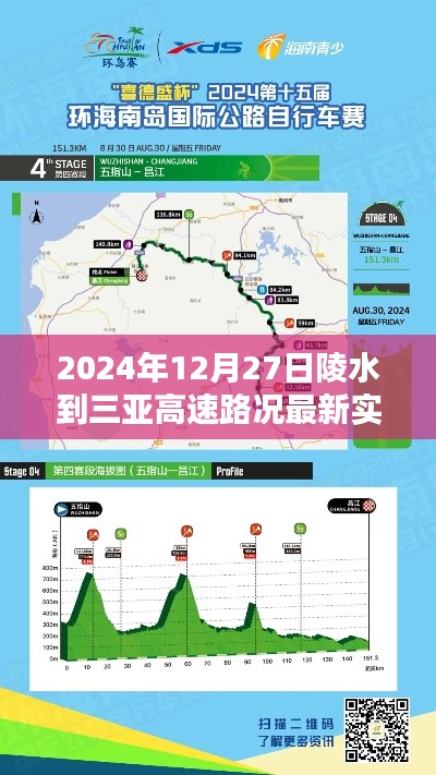 陵水至三亚高速路况实时查询（2024年12月27日）